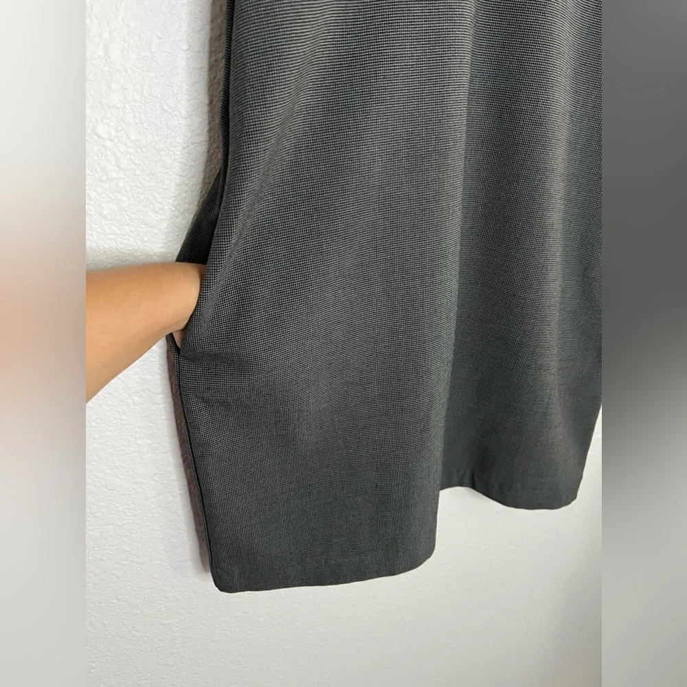 ZARA Grey Mini Sexy Dress With Side Pockets Size S. - Picture 2 of 7